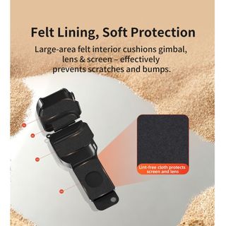 Dành Cho DJI Osmo Pocket4 PTZ Pan Tilt Vỏ Bảo Vệ Di Động Trên Bao Ống Kính Màn Hình Bảo Vệ Chống Trầy Xước Và Chống Rơi vlog Cầm Tay Pocket4 Camera Thể Thao A