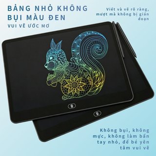 Bảng vẽ LCD 16 inch – Tự xóa, đa sắc cầu vồng – Kèm bút, khóa màn hình – Màn hình rộng, viết xóa nhanh – Dễ sử dụng