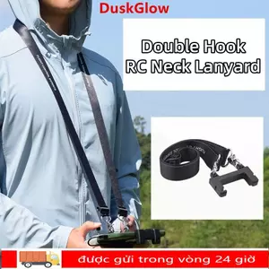 Dây buộc cổ DUSKGLOW, Dây đeo cổ tay miễn phí di động, Phụ kiện máy bay không người lái RC Dễ dàng cài đặt Dây đeo điều khiển từ xa móc đôi cho DJI NEO / Mini 3 / Mini 3 / Air 2S / Mini 2