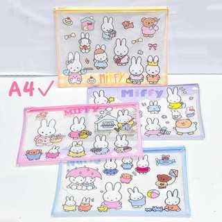 Miffy Rabbit Series Túi Lưới Giá Trị Cao Anime Túi Văn Bản Sinh Viên Lưu Trữ Tiện Lợi Trường Thẻ Ví Đựng Tiền Xu         20260417