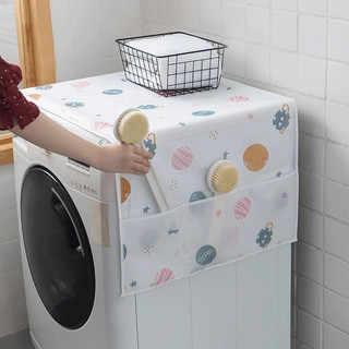 MiraLife Tấm Phủ Tủ Lạnh, Máy Giặt Có Ngăn Để Đồ - Tấm Che Tủ Lạnh Chống Bụi, Chống Thấm Nước