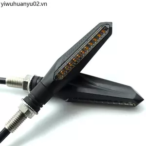 Xe Máy Điện Xe Sửa Đổi Phụ Kiện LED Chạy Nước Biến Tín Hiệu Biến Tín Hiệu Horizon Đường Phố Thể Thao Đèn Ô Tô Đa Năng 12V