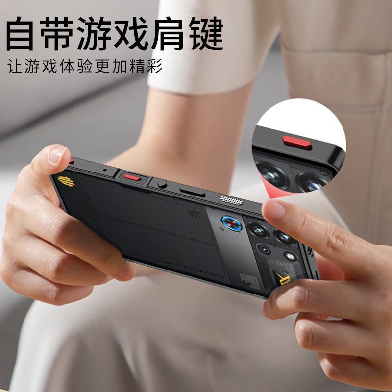 Ốp Lưng Cho ZTE Nubia Red Magic 9 10 11 Pro / RedMagic 9 10 11 Pro Plus Hợp Kim Nhôm Khung Kim Loại Ốp Lưng