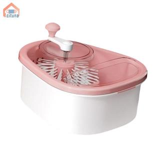 Chất tẩy rửa trái cây và rau quả không có tay ướt Tiện ích nhà bếp Giỏ thoát nước thủ công