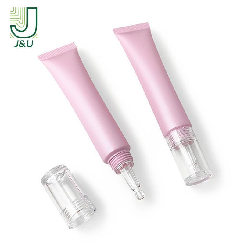 J & U 20ml Ống Mềm Chai Chân Không Son Bóng Hộp Đựng Du Lịch Trang Điểm Rỗng Kem Mắt Có Thể Đổ Lại Bóp Ống Mới