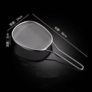 Thép không gỉ 304 Nồi Nóng Lò Xo Đầu Lợn Người Hâm Mộ Não Hoa Thoát Nước Lọc Lưới Có Sàng Móc Câu Cá Mì Nấu Phễu