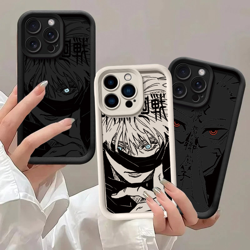 Ốp Lưng Điện Thoại VIVO V60 V50 V40 Lite V29 V30 Pro Y04 V25 V23 X100 V20 Pro V30E V29E V27E V23E Y39 Y400 5G Điện Thoại Di Động Jujutsu Kaisen Gojo Satoru Ryomen Sukuna Anime