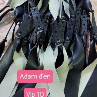 Dây adam đen dành cho vip 10. Dây kháng lực tập tay. Dài 20cm. Độ dày 0,65m