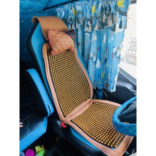 KÈM GỐI Lót Ghế Da Fun HẠT dành cho xe con, xe tải to