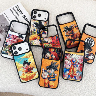 Anime Hoạt Hình Dragon Ball Goku Từ Tính Ốp Lưng Điện Thoại iPhone 17 16 15 14 12 11 13 Pro Max 17p Cover