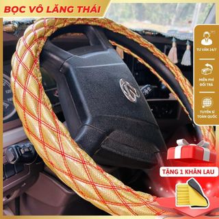 Bọc Vô lăng Thai nhiều mầu xe con, xe tải size 36-49cm Nội Thất