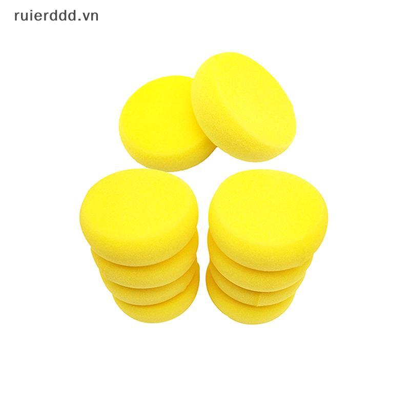# ruierdd # 10 / 20 Chiếc Bọt Biển Gốm Hình Tròn Ném Bọt Hấp Thụ Nước Gốm Điêu Khắc Đất Sét Bọt Làm Sạch Đất Sét Dụng Cụ Vẽ Tranh.