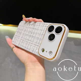 Thích hợp cho vỏ điện thoại Apple 17pro, nhung nhỏ thơm, Xingyu Orange iPhone 16promax mẫu mới thu đông, 15pro hợp thời trang 14 / 12 / 11 dành cho nữ