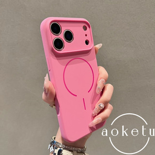 Màu trơn với chìa khóa AI Vỏ silicon lỏng từ tính thích hợp cho vỏ điện thoại Apple 17 Promax, iPhone 17 siêu mỏng mờ 17 Pro Vỏ mềm máy ảnh toàn diện cao cấp