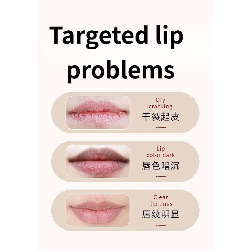 LUONA NOESS Black Magic Lipstick Chống Dính Cup Son Môi Dưỡng Ẩm Lâu Dài Nuôi Dưỡng Son Dưỡng Môi Thay Đổi Màu HOMF
