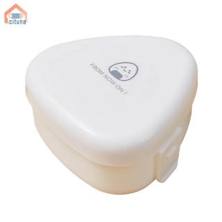 Máy làm bóng cơm tam giác, Hộp đựng cơm hình tam giác Nhật Bản, Hộp đựng Sushi, Trắng