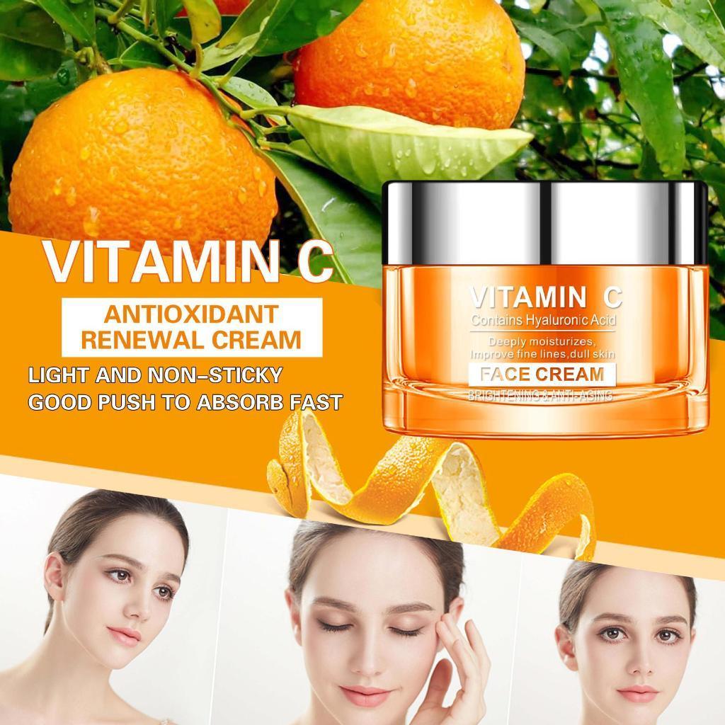 Kem Dưỡng Da Mặt DR.DAVEY Vitamin C Làm Trắng Sáng Dưỡng Ẩm Làm Săn Chắc Phục Hồi