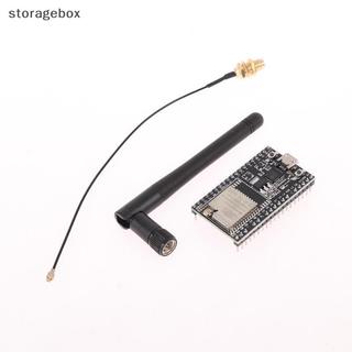 [Hộp lưu trữ] Mô-đun chuyển đổi ESP32-WROOM-32U Mô-đun WIFI với Ăng-ten 2.4G Bảng phát triển ESP32 tùy chọn WROOM-32U Đẹp