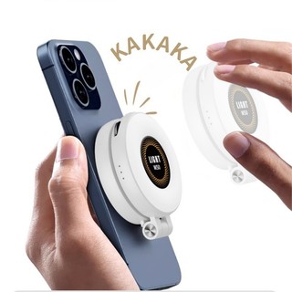 Đèn Chiếu Sáng Mini Hút Nam Châm Có Thể Gập 360° Xoay Điều Chỉnh ánh Sáng Lạnh Và ấm Cầm Tay Siêu Sáng