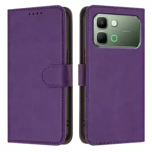 Ốp Lưng Cho Infinix Note Edge X6887 Thẻ Da Họa Tiết Sợi Carbon Solots Từ Đóng Dây Đeo Tay Chống Rơi Vỏ Điện Thoại