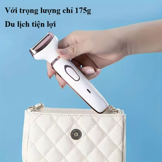 Máy Triệt Lông Toàn Thân Cho Nữ 4 Trong 1, Không Dây, Tiện Lợi, Máy Cạo đa Chức Năng