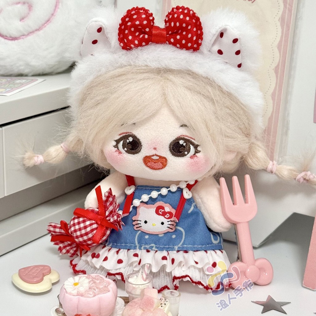 10 / 15cm Quần Áo Trẻ Em 10cm Quần Áo Búp Bê Cotton Một Hai Thế Hệ 17cm labububububububucu Quần Áo 4.3