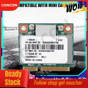 Card mạng Pci-E không dây 2.4g / 5ghz Ar5B22 300mbps Wifi nhỏ