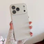 Ốp Điện Thoại Pha Lê Thủy Tinh Sang Trọng Cho IPhone 17 17 16 Pro Max 15 14 13 Pro Max Vỏ Chống Sốc