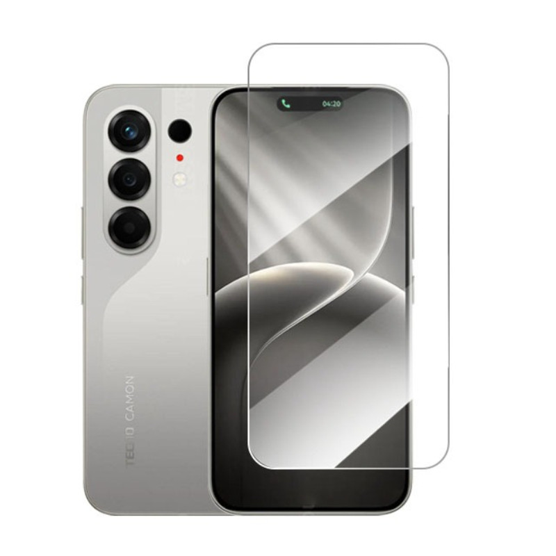 Kính Cường Lực Trong Suốt 9H Cho Tecno Camon 50 2.5D Full Cover Bảo Vệ Màn Hình Cho TECNO camon50 Bảo Vệ Mặt Trước Phim
