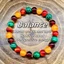 Vòng tay đính cườm Bohemian Malachite - Hạt thủy tinh / tráng men nhiều màu - Handmade - Unisex Natural Travel