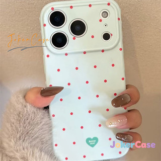 Ốp Lưng Cho IPhone 13 15 16 11 17 14 12 Pro Max XR X XS Max AIR 7 16 8 Plus Vỏ chống rơi toàn bộ ống kính chấm bi tươi