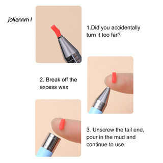 [JM] Dụng cụ nhặt bút chấm móng tay có hộp Dụng cụ nhặt kim cương giả cho Nail Art Diy – Bút sáp có thể đổ lại với đầu chấm có thể xoay được Dễ dàng lấy kim cương giả để làm móng tay
