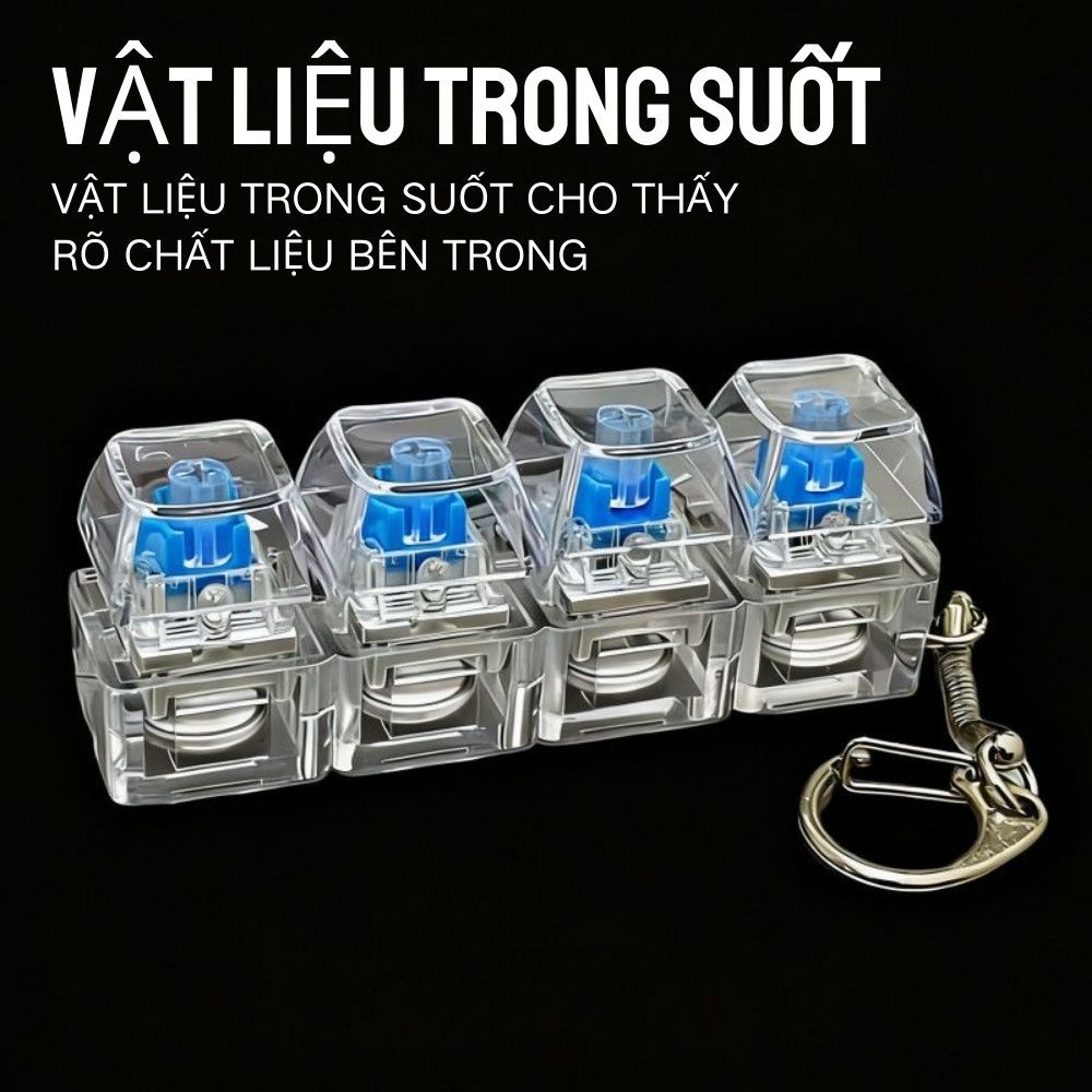 Đồ chơi giảm căng thẳng bằng bàn phím dành cho người lớn, bàn phím cơ cầm tay giúp giảm lo âu và căng thẳng.