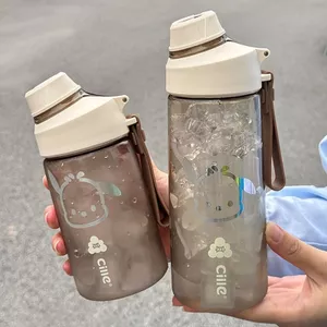 Nam Nữ Cốc Nước Tritan Giá Trị Cao Học Sinh Mùa Hè Dung Tích Lớn Thể Thao Di Động Bình Nước Nhiệt Độ Cao