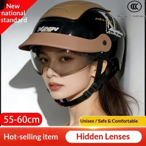 QMP Yuxin 3C Được Chứng Nhận Xe Điện Mũ Bảo Hiểm Nữ Bốn Mùa Đa Năng Mũ Bảo Hiểm Mùa Hè Chống Nắng Xe Máy Nửa Mũ Bảo Hiểm Nam