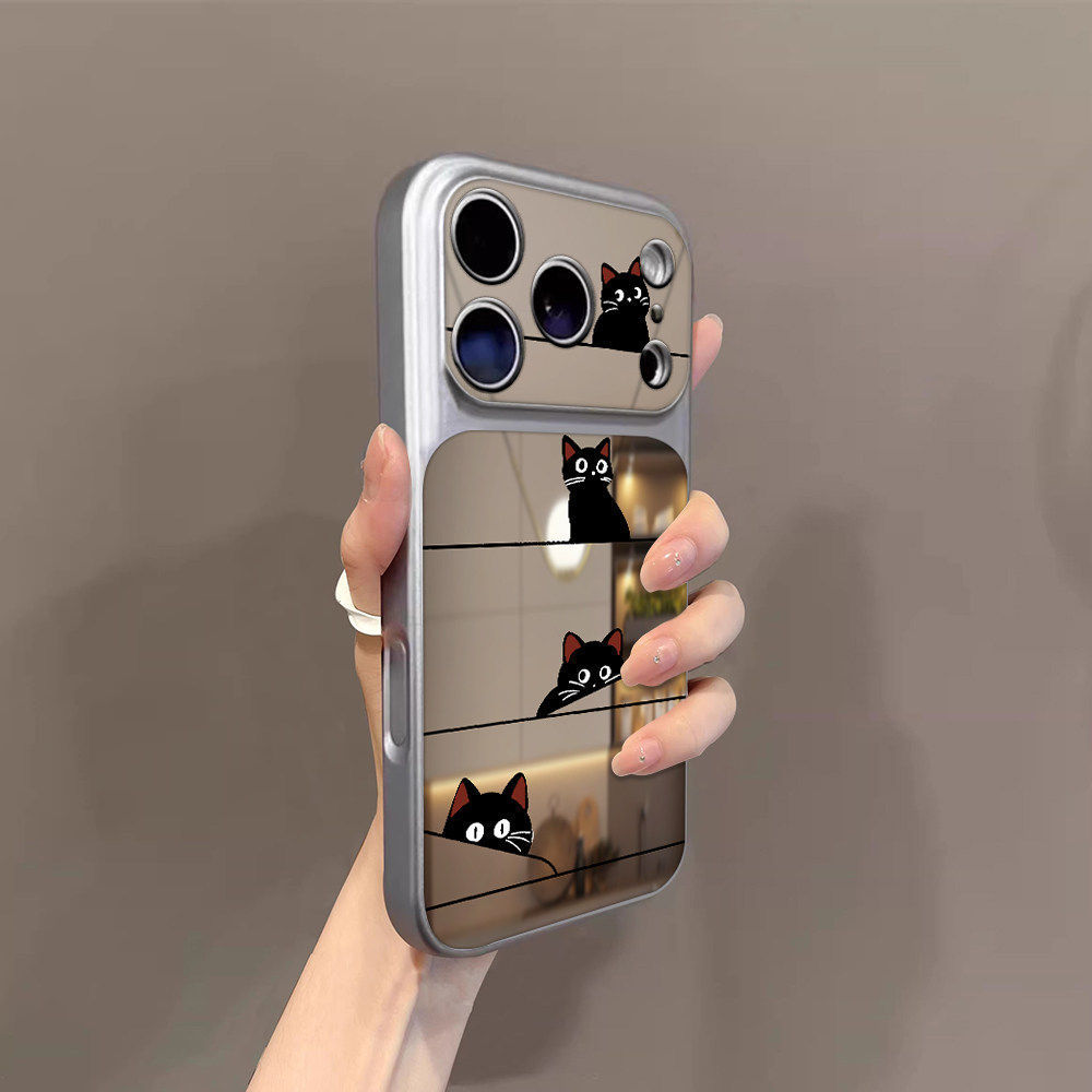 Thích hợp cho iPhone17 Vỏ Điện Thoại 16 / 14pro13pro Mirror 15promax Phong Cách Mới 17air Bao Gồm Tất Cả