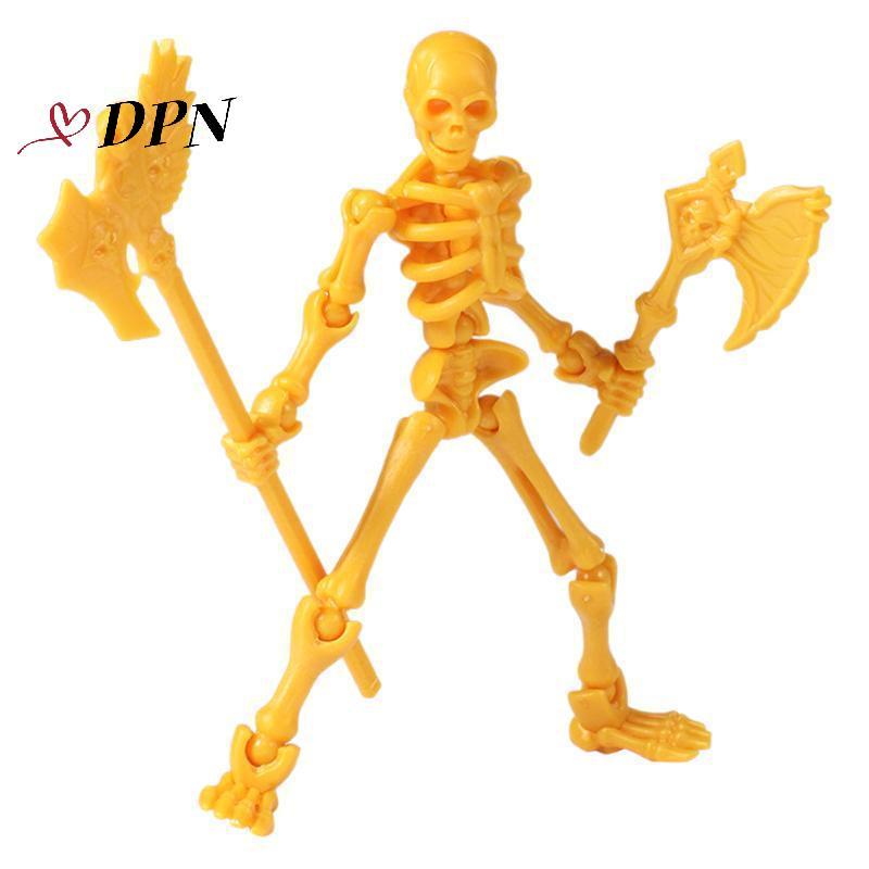 [DPN-t] 1 Bộ Đồ Chơi Lắp Ráp Đầu Lâu Và Xương Đa Năng Có Thể Thao Trang Trí Con Rối Hình Đầu Lâu Ba Chiều Quà Tặng Mới