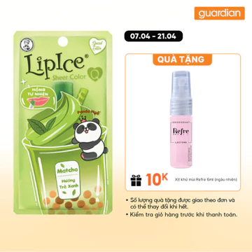 Son Dưỡng Có Màu Lipice Sheer Color Q Matcha Hồng Tự Nhiên 2,4Gr