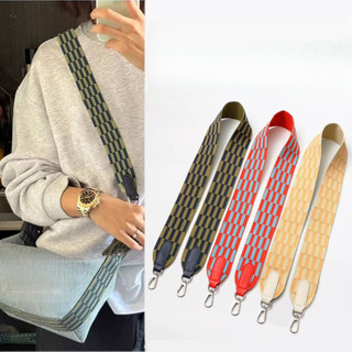 Dây Đeo Túi Vải Thích Hợp Cho Túi Đeo Vai Thay Thế Vải Rộng 5CM Sọc Ngắn Túi Đeo Vai Phụ Kiện Chiều Dài 80cm