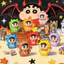 Devil Crayon Shin-chan Mini Nhựa Hình - 4cm Anime Dễ Thương Linh Vật DIY Thủ Công Phụ Kiện Bàn Xe Trang Trí Móc Khóa Mặt Dây Chuyền Quà Tặng