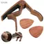 toyuvn HUIOP titleGuitar Capo Ergonomic Kẹp bằng gỗ nguyên khối và gel cho nhiều loại nhạc cụ dây