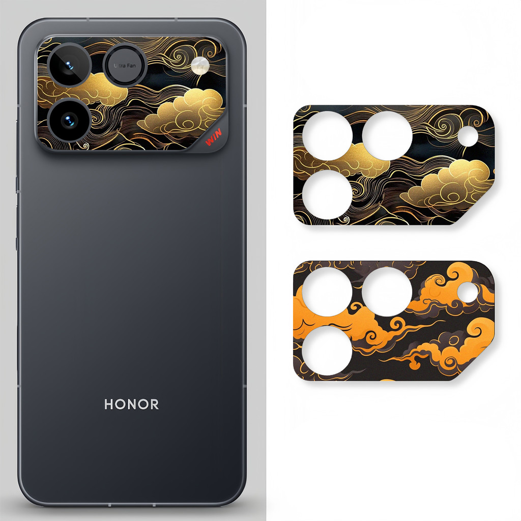 [2 chiếc] Phim dán giấy máy ảnh mềm in hình đám mây may mắn cho Honor Win / WIN RT / Micro mờ / Chống trầy xước Bảo vệ camera
