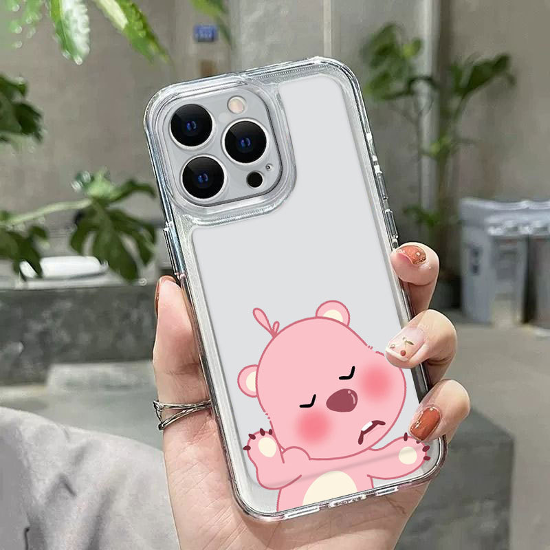 Mẫu ốp điện thoại trong suốt (loopy), ốp điện thoại iPhone IP 7/8/X/XS/11/12/13/14/15/16/17/Plus/Pro/Max/Air