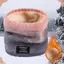 Khăn Quàng Cổ Cheesely Dệt Kim Hai Lớp Lót Lông Cừu, Ấm Áp Cho Hoạt Động Ngoài Trời