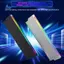 Tản Nhiệt Bộ Nhớ Đa Năng 5V 3PIN ARGB AURA Đồng Bộ Mô Đun Bộ Nhớ Làm Mát DDR3 DDR4 DDR5 RAM Phụ Kiện Máy Tính Bạc