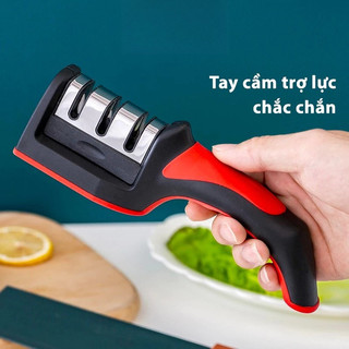 Novahome Dụng cụ mài dao kéo 3 khe 3 cấp độ cầm tay tiện lợi