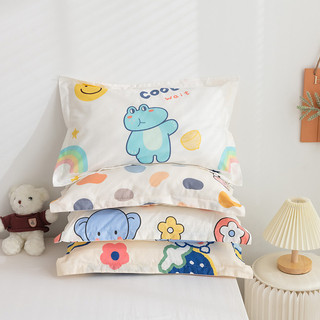 Cotton Nguyên Chất Trẻ Em Gối Mùa Hè Cotton Gối Mẫu Giáo Bé Hoạt Hình Học Sinh Gối Lót Bộ OBC0