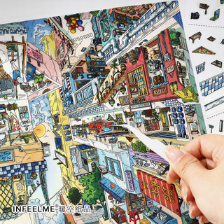 InfeelMe My Cabin 20.0 Series Collage Giải Nén Cảnh 2.5D Cảnh Quan Dán