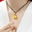 Cát Vàng Rỗng trong Túi FU, Dây Chuyền Vòng Cổ Tinh Tế, Quà Tặng Perfect cho Người Yêu quý