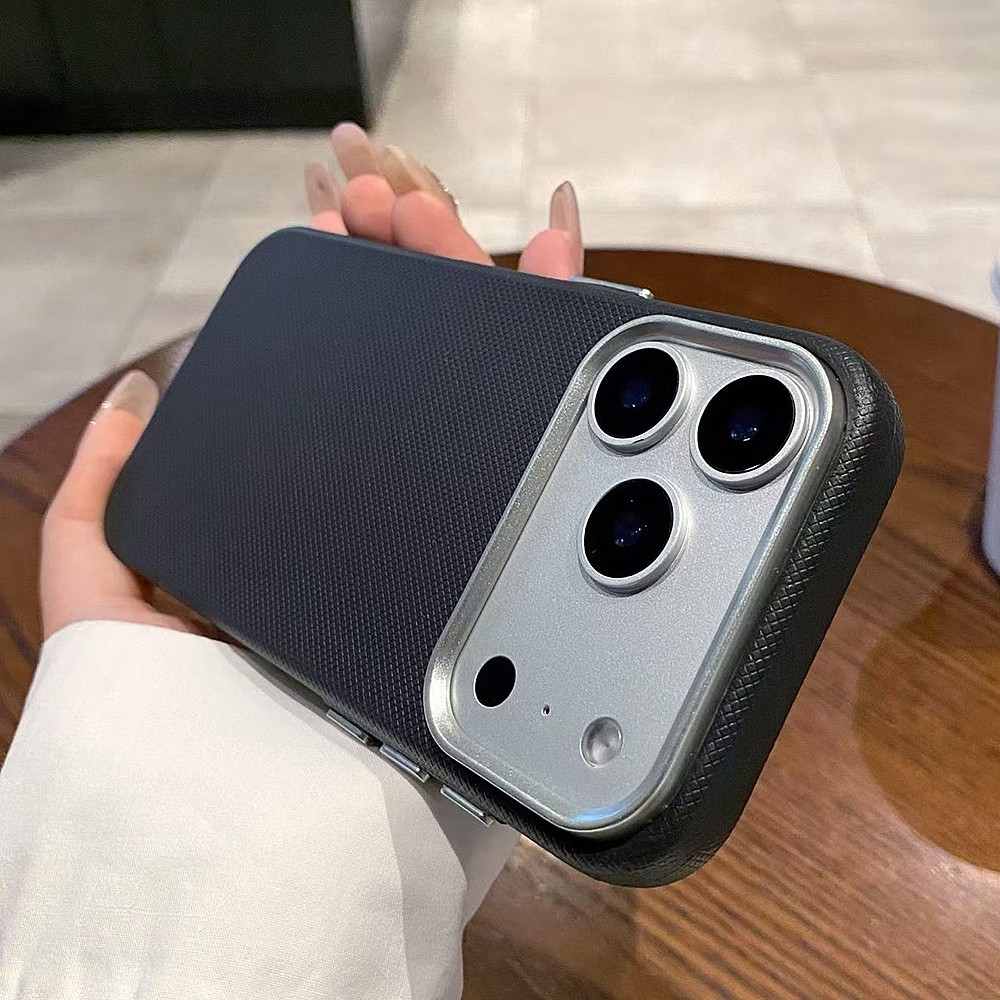 Ốp Điện Thoại Denim Họa Tiết Chữ Thập Cho iPhone 17 Pro Max 16 Plus 15 14 13 12 11 Vỏ Bảo Vệ Chống Sốc